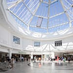 The atrium keeps the centre looking modern and bright